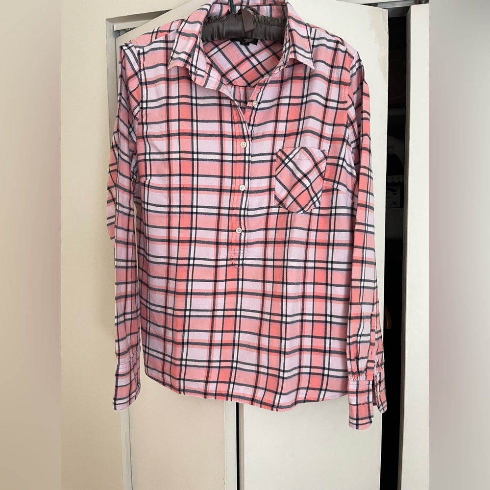 J Crew flannel shirt